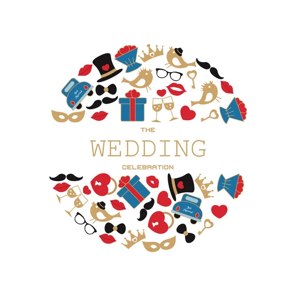 Düğün vektör arka plan