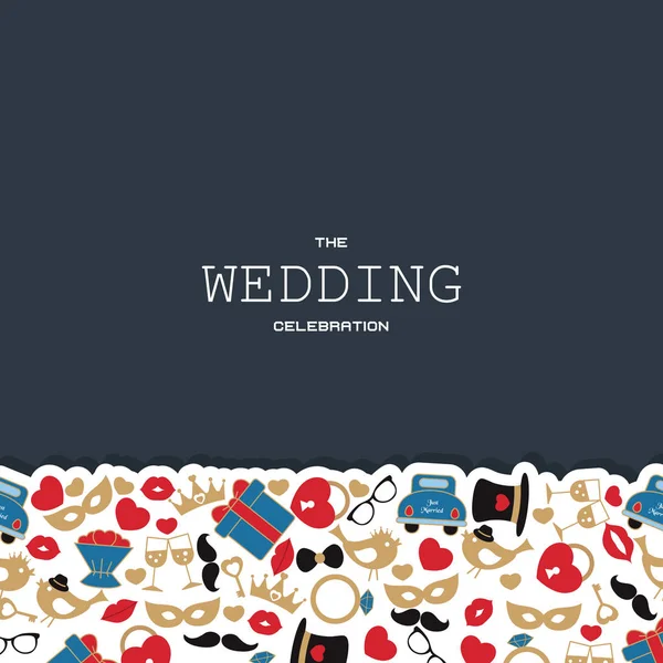 Boda vector fondo — Archivo Imágenes Vectoriales