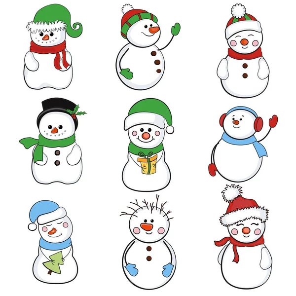 Kış tatili kardan adam..