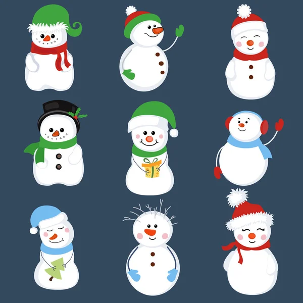 Kış tatili kardan adam..