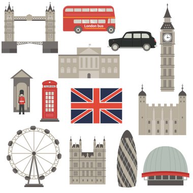 Londra mimari çizim.