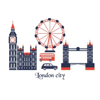 Londra mimari çizim.