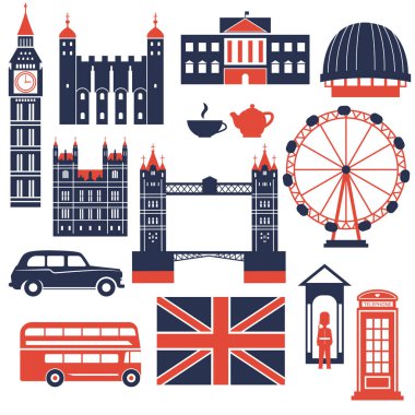 Londra mimari çizim.