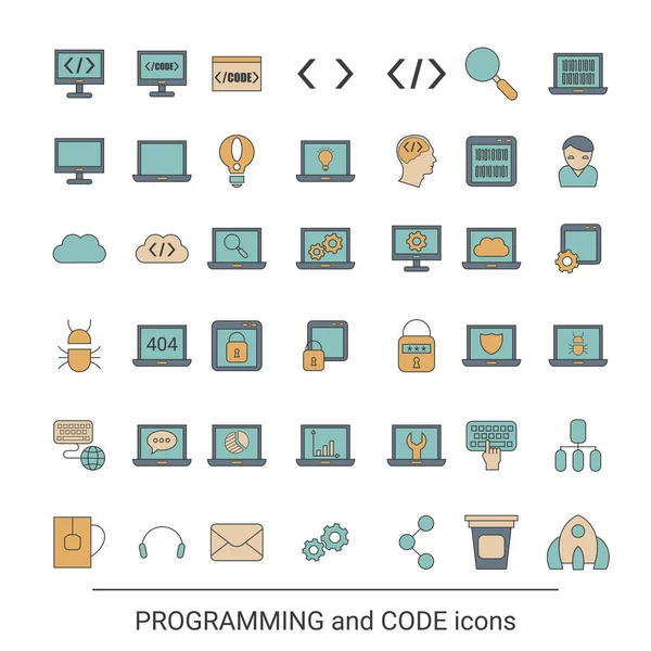 Programlama Icon set