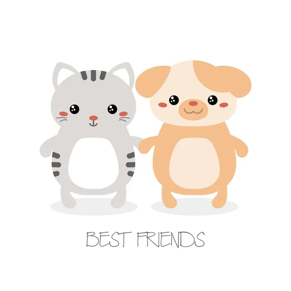 Best friend forever — Stock Vector