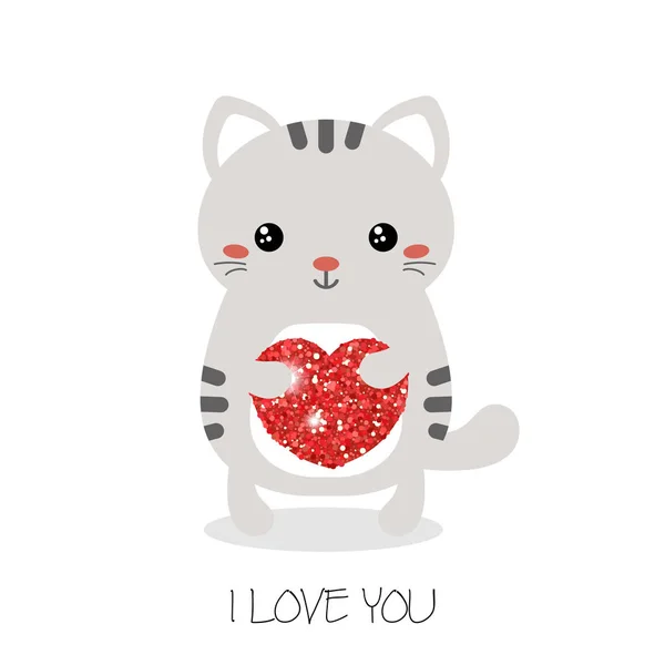 Illustration de chats mignons — Image vectorielle