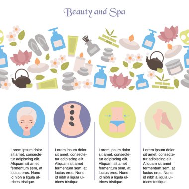 Arka plan ile spa kutsal kişilerin resmi.