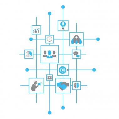 İş tasarım konsepti.