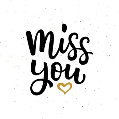 Sen ve altın kalp Bayan yazı vektör el çekilmiş