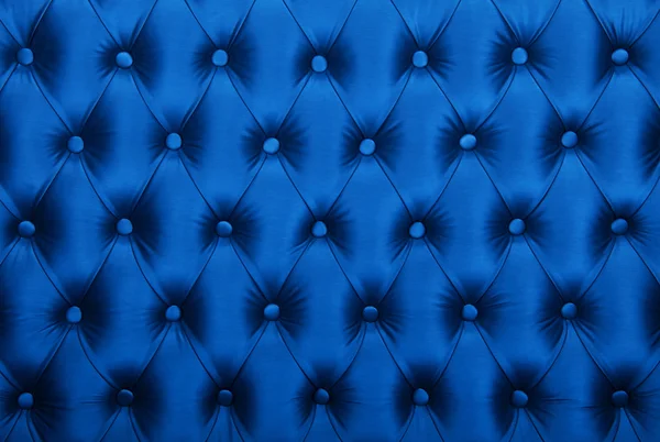 Mavi capitone kumaş döşeme doku tufted