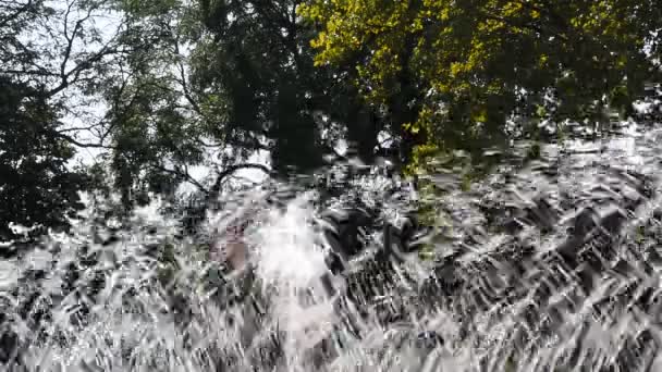 Відоме танці фонтан Кошице, Словаччина — стокове відео