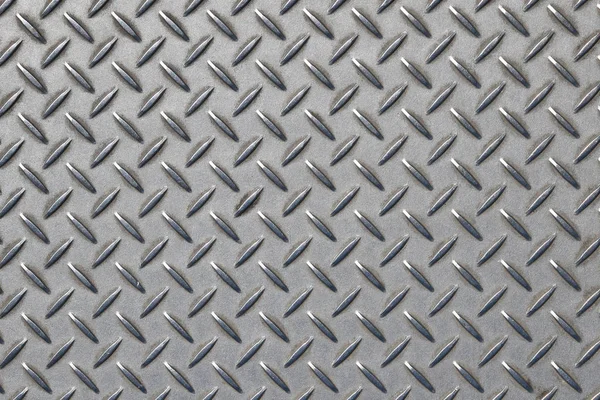 Elmas desenli gri metal plaka Anti slip