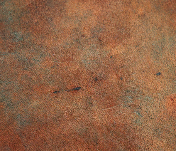 Old vintage brown leather background texture — Stock Photo, Image