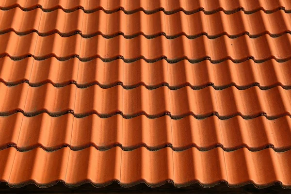 Desen arka plan kırmızı kahverengi seramik çatı kiremitleri