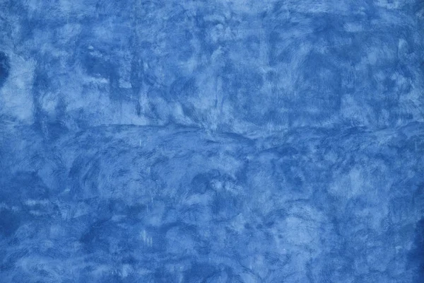 Grunge modré malované omítky zdi pozadí — Stock fotografie
