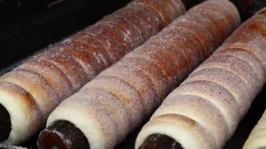 Pişirme ve haddeleme baca pasta kapatın