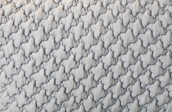 Серый мягкий текстиль обивки фона текстуры — стоковое фото