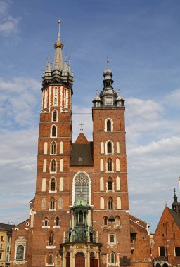Tuğla Aziz Meryem Kilisesi, Krakow, Polonya