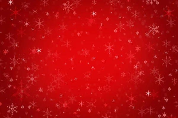 Astratto rosso Natale inverno sfondo — Foto Stock
