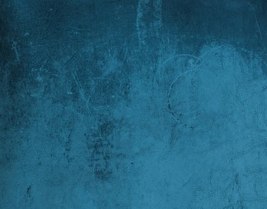 Lekeli ve çizikli koyu mavi deri desenli Grunge soyut arkaplanı.