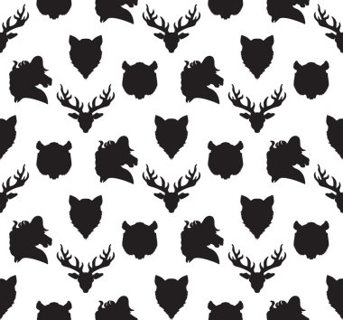 Yaban hayatı seamless modeli