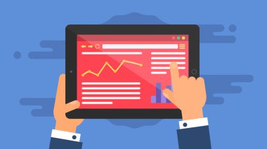 Tablet Sitesi Veya Makale Formu Web Şablonu