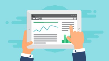 Tablet Sitesi Veya Makale Formu Web Şablonu