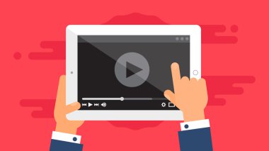 Tablet Video Formunun Web Şablonu