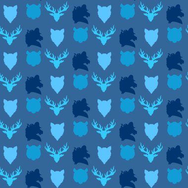 Yaban hayatı seamless modeli