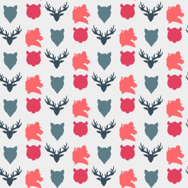 Yaban hayatı seamless modeli