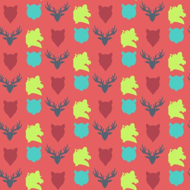 Yaban hayatı seamless modeli