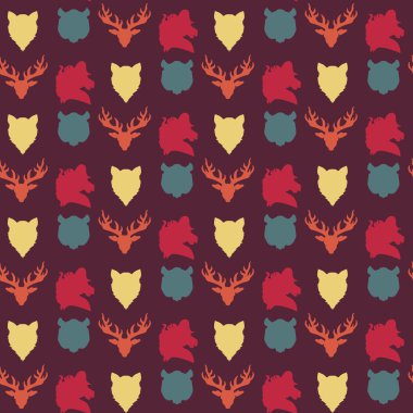 Yaban hayatı seamless modeli