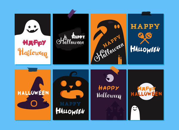 Happy Halloween Lettering