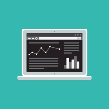 Web şablonu bilgisayar Site veya makale formu