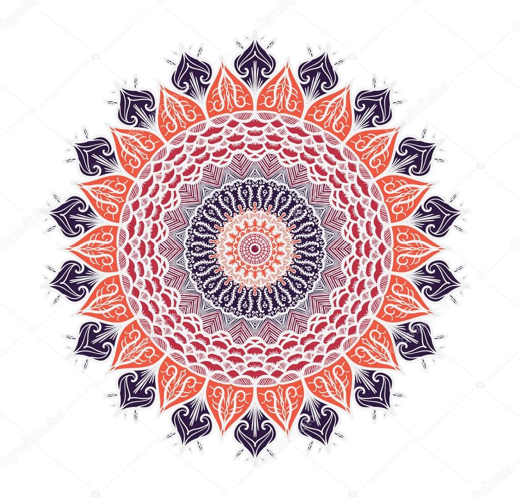 Mandala Line Template