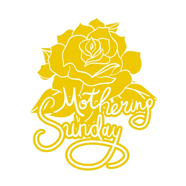 Mothering Sunday bokstäver — Stock vektor
