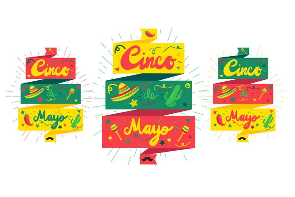 Cinco de majonéz — Stock Vector