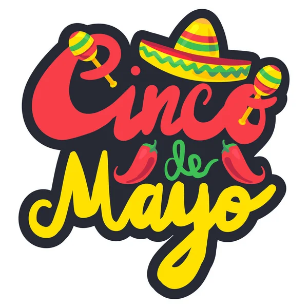 Cinco de majonéz — Stock Vector