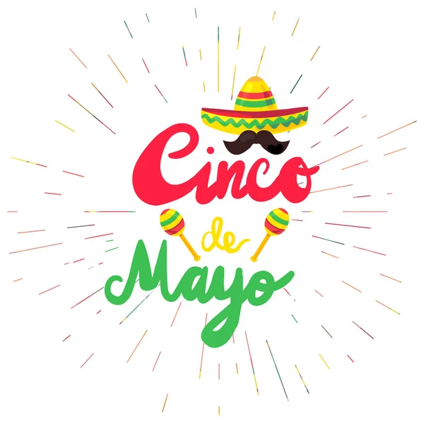 Cinco de mayo — Stockvektor