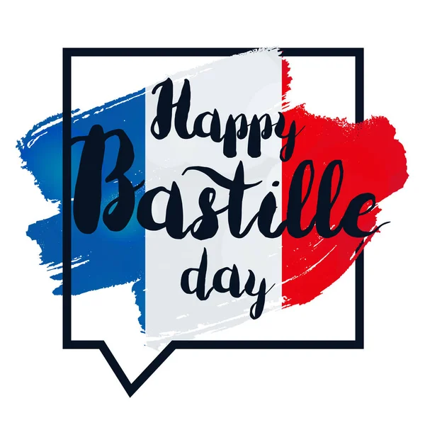 Happy Bastille Day — Stock Vector