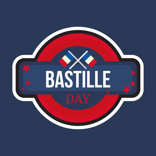 Happy Bastille Day — Stock Vector