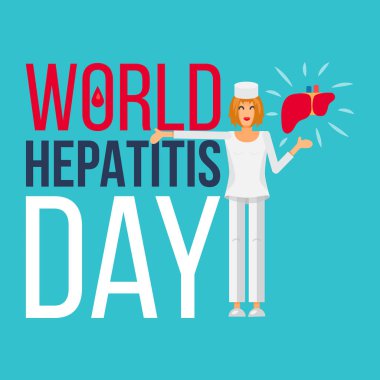 Dünya hepatit gün afiş