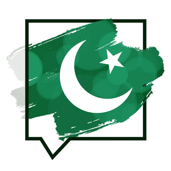Día de la independencia de Pakistán — Vector de stock