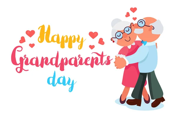 Szczęśliwy dzień dziadków — Wektor stockowy