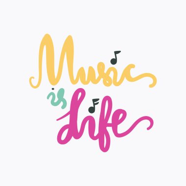 müzik hayattır