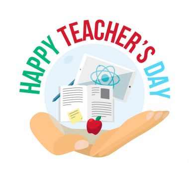 Mutlu öğretmenler günü kutlama Banner