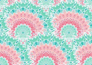 mandala pürüzsüz desen