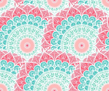 mandala pürüzsüz desen