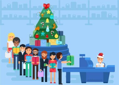Merry Christmas ve yeni yıl dükkanda
