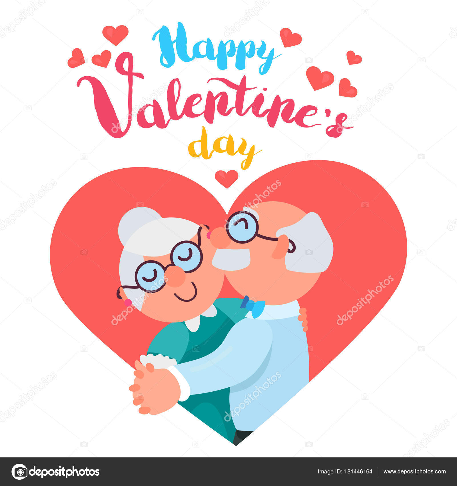 Download Happy Valentines Day Vector Image By C Barsrsind Vector Stock 181446164